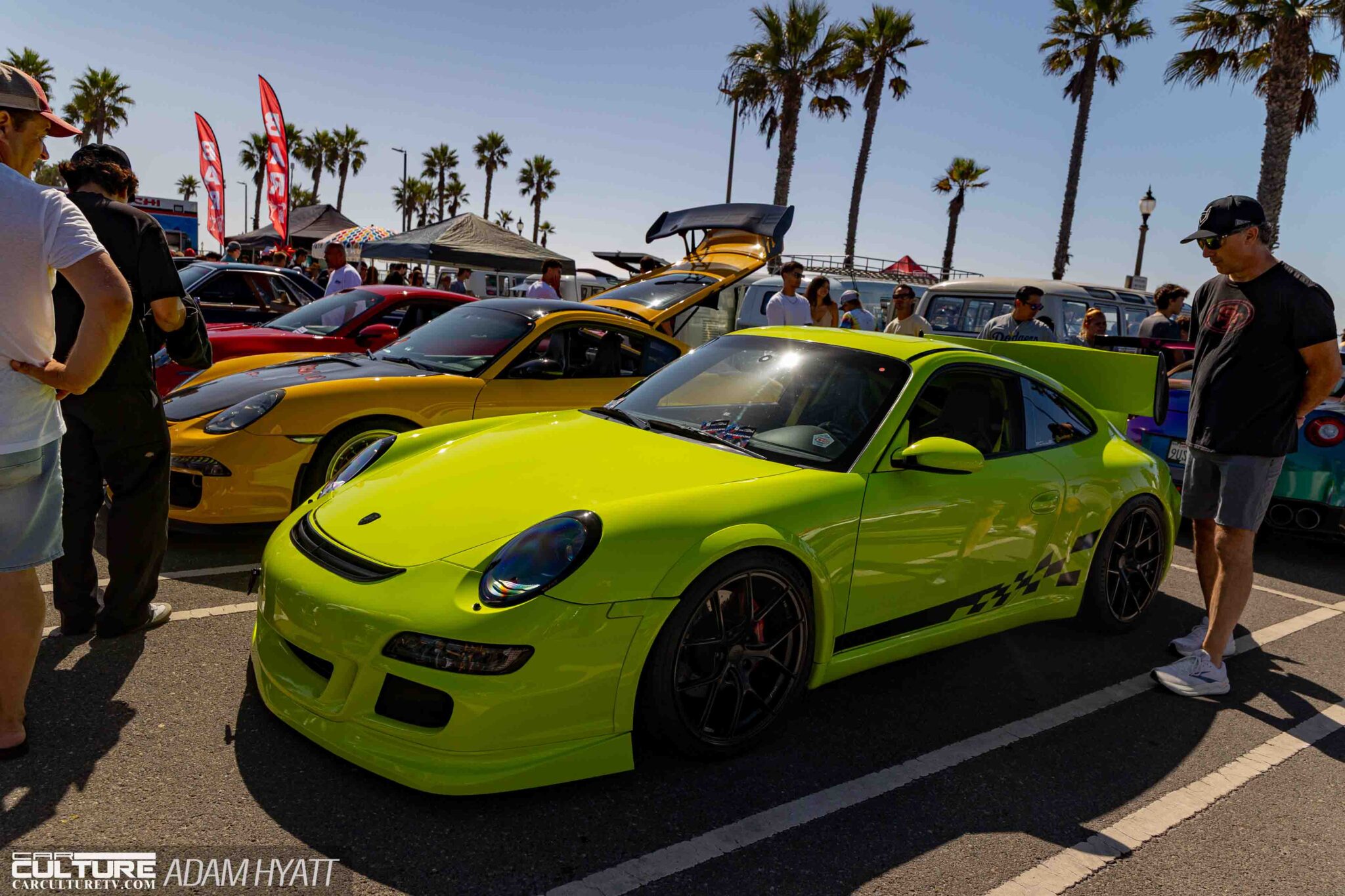 Cars 'N Copters 2025 Lime Green Porsche