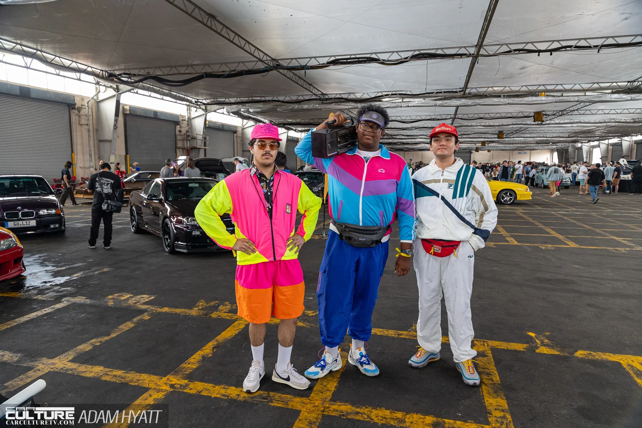 RADwood SoCal 80s and 90s outfits