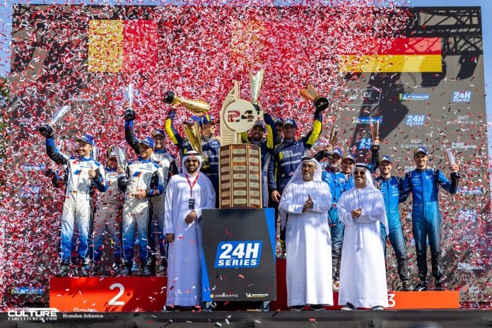 24hrs of Dubai 2026 podium winners