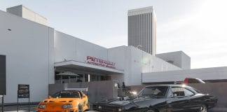 Fast and Furious Petersen Exhibit Grand Opening with Orange Supra and Charger
