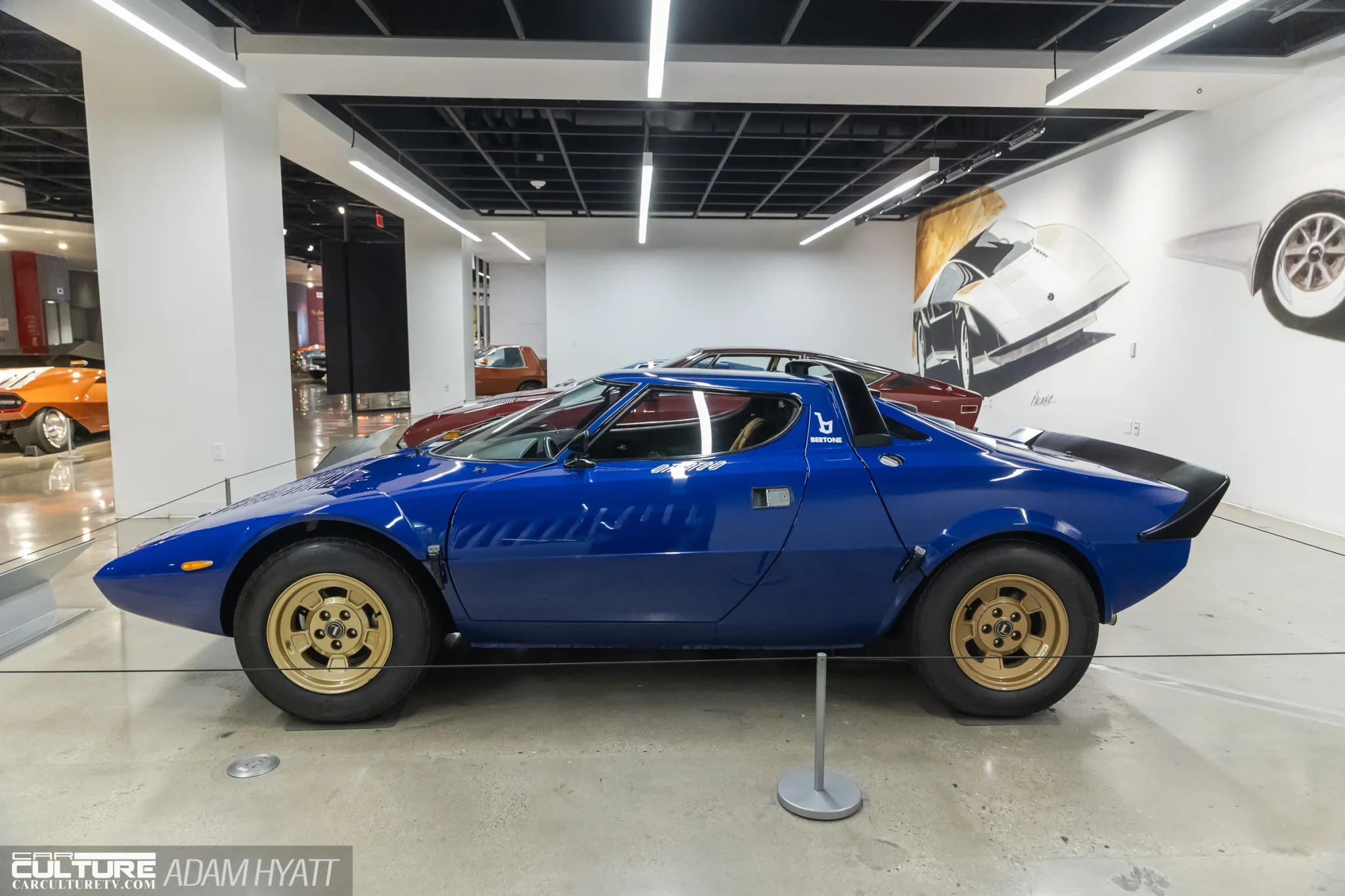 1977 Lancia Stratos HF side profile
