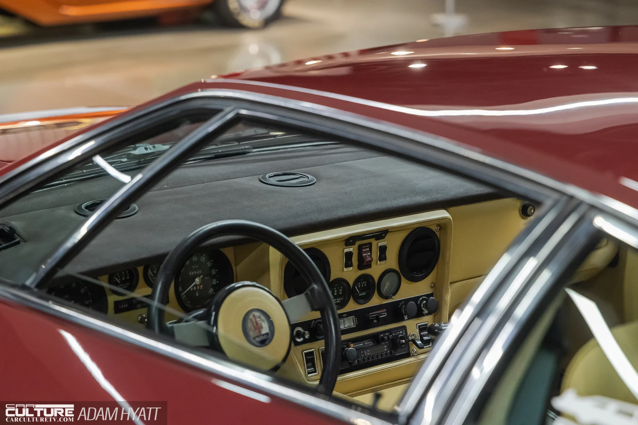 1977 Maserati Khamsin interior