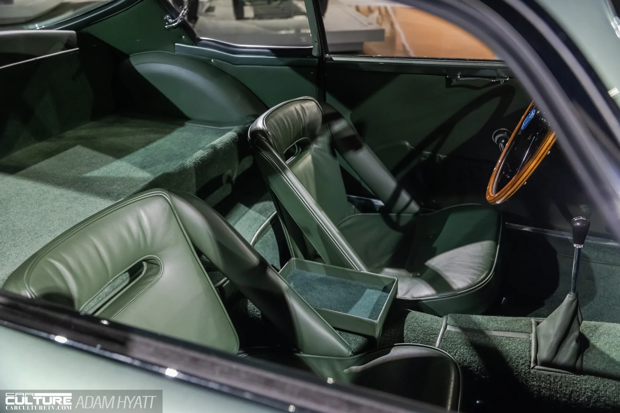 1961 DB4 GT by Zagato seats