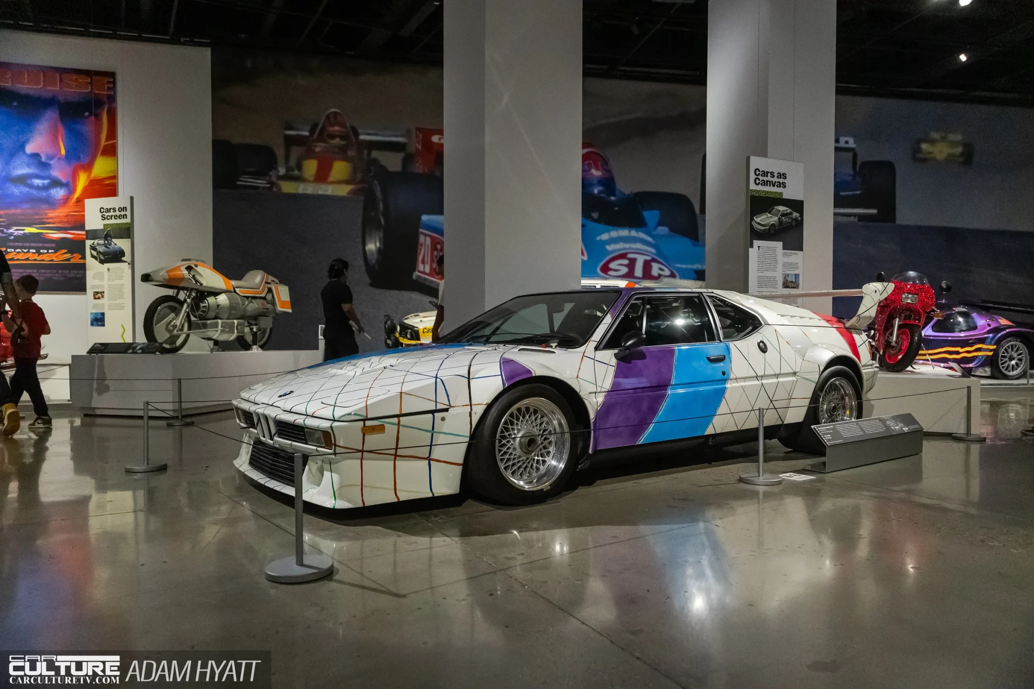 1979 BMW M1 Procar painted by Frank Stella
