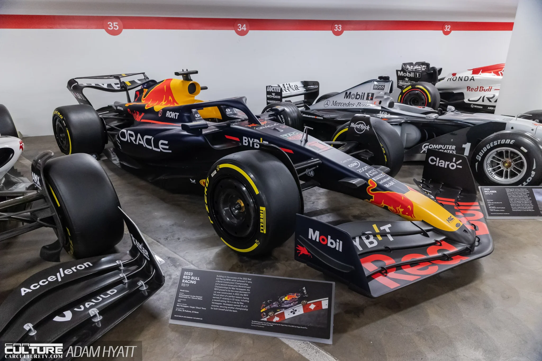 2023 Red Bull Racing RB19, Max Verstappen's championship-winning car