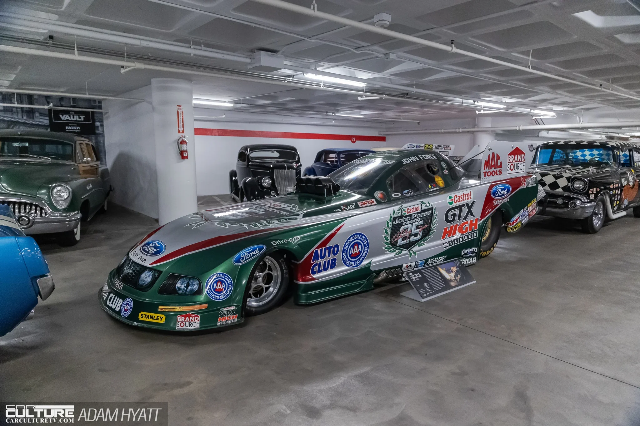 2010 John Force Racing Ford Mustang Funny Car