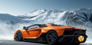 California Targets Montana Plate Supercars - 2023 Lamborghini Aventador Ultimae