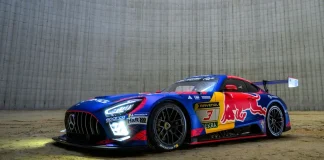 Max Verstappen Red Bull Mercedes GT3 Nürburgring 24 car