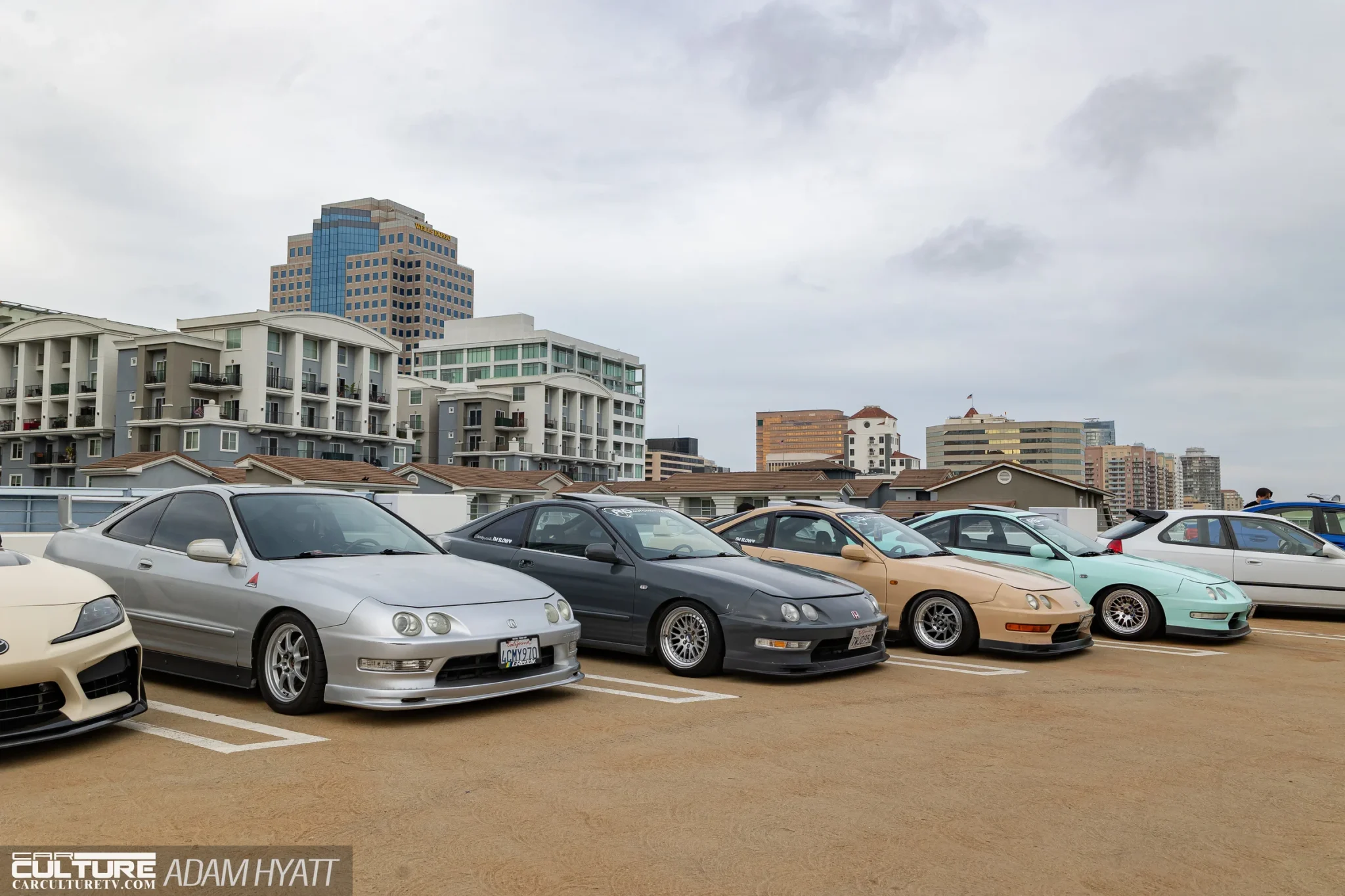 four DC2s lined up in a row