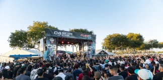Fuelfest OC 2026 Crowd at the stage