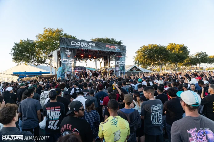 Fuelfest OC 2026 Crowd at the stage