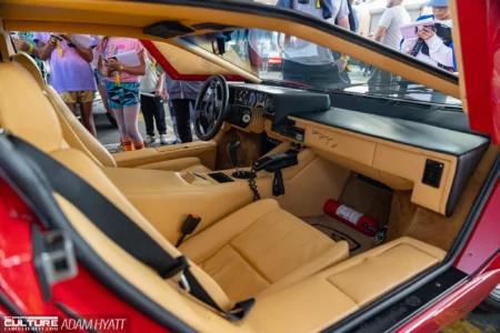 RADwood SoCal Lamborghini Countach Interior